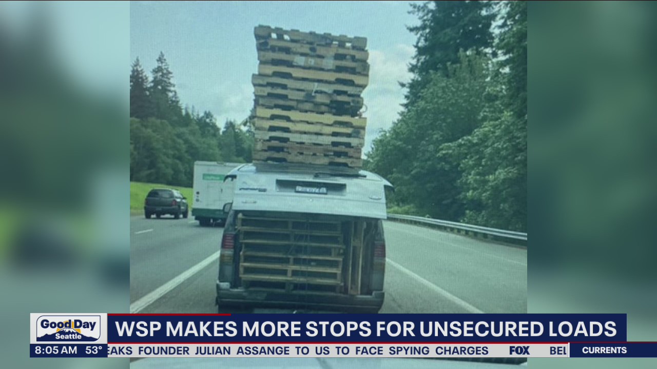 WSP makes more stops for unsecure loads