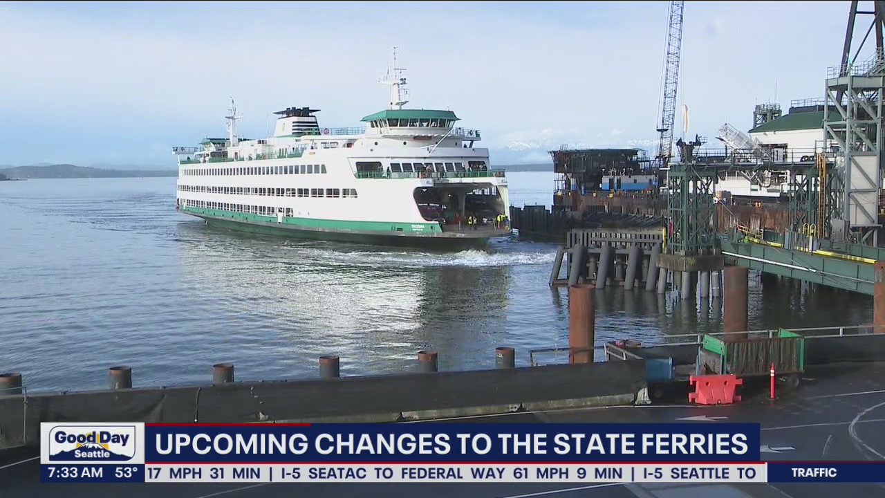 Upcoming changes to state ferries