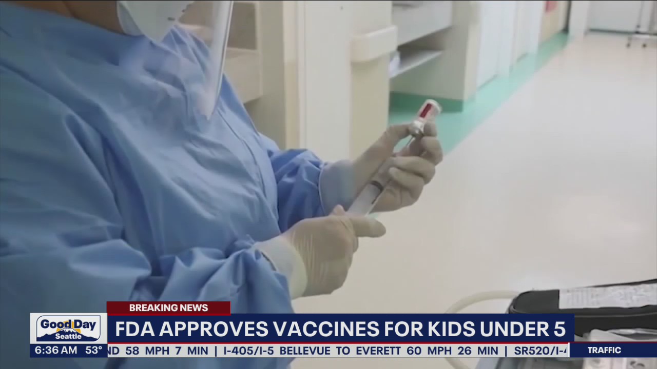 FDA approves vaccines for kids under 5