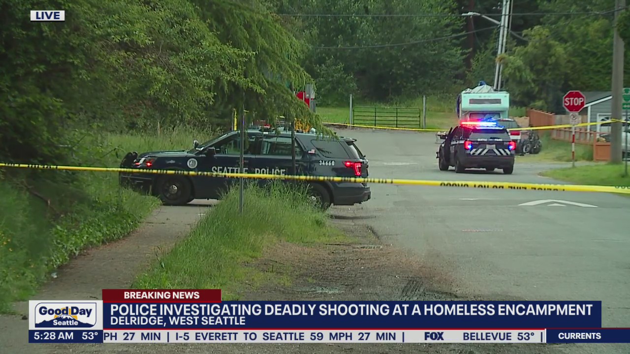 Police investigate deadly encampment shooting in Seattle