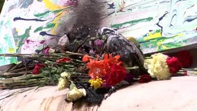 Nabra Hassanen's memorial set on fire in Dupont Circle