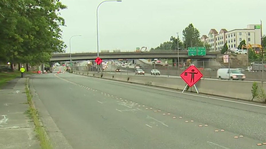 I-405 in downtown Bellevue to close this weekend