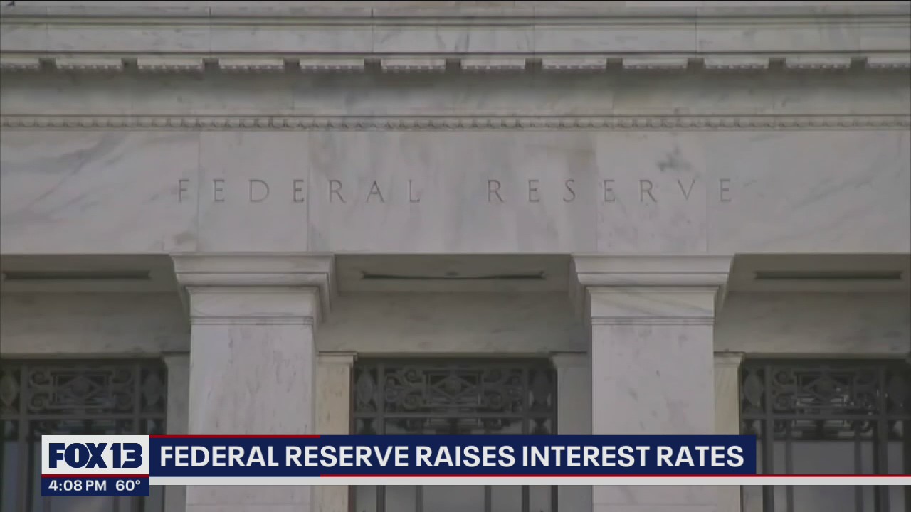 Federal reserve raises interest rates by 0.75%
