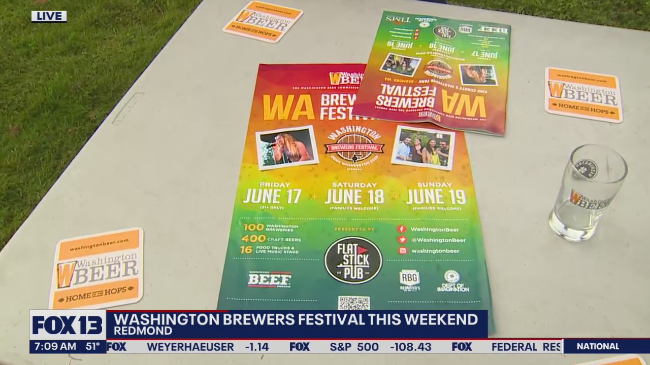 Washington Brewers Festival this weekend
