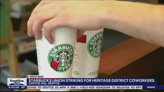 Starbucks union striking for Heritage District coworkers