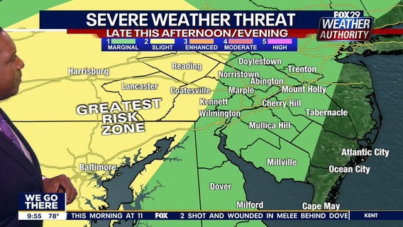 Weather Authority: Wednesday, 9 a.m. update