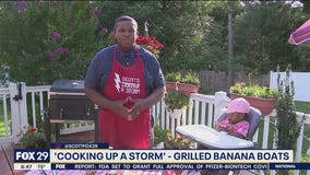 Cooking up a storm: Grilled banana boats
