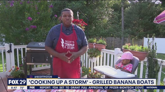 Cooking up a storm: Grilled banana boats