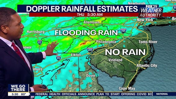 Weather Authority: Thursday, 5 a.m. update