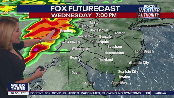 Weather Authority: Tuesday 10 p.m. update