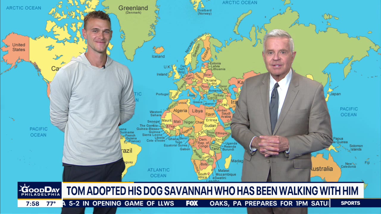 Globetrotter: Man enters last leg of walk around the world