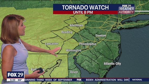 Weather Authority: 5 p.m. Wednesday forecast