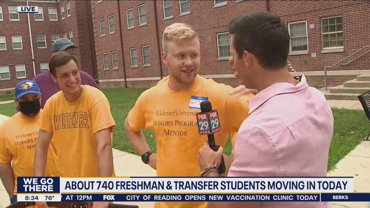Your Classroom Comeback: Widener University move-in begins today