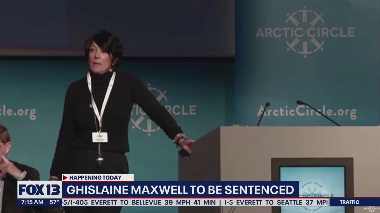 Ghislaine Maxwell to be sentenced for sex trafficking young girls for Jeffrey Epstein