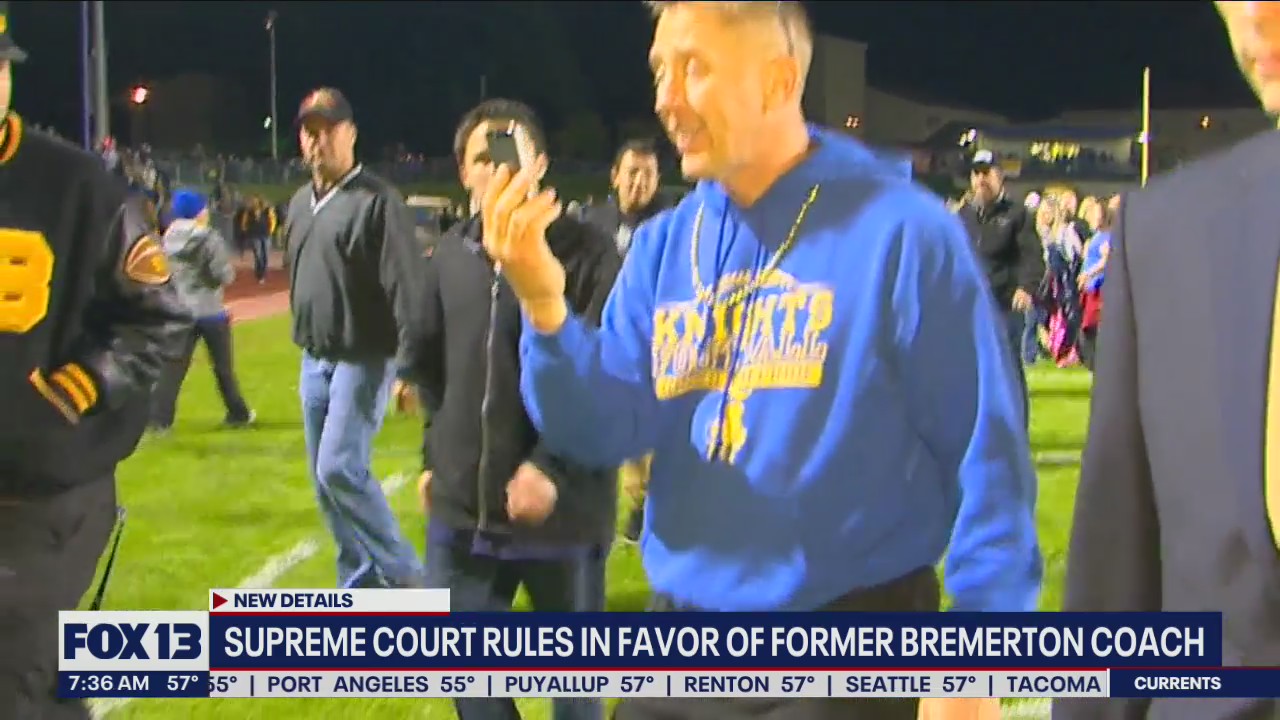 Supreme Court rules in favor of former Bremerton coach