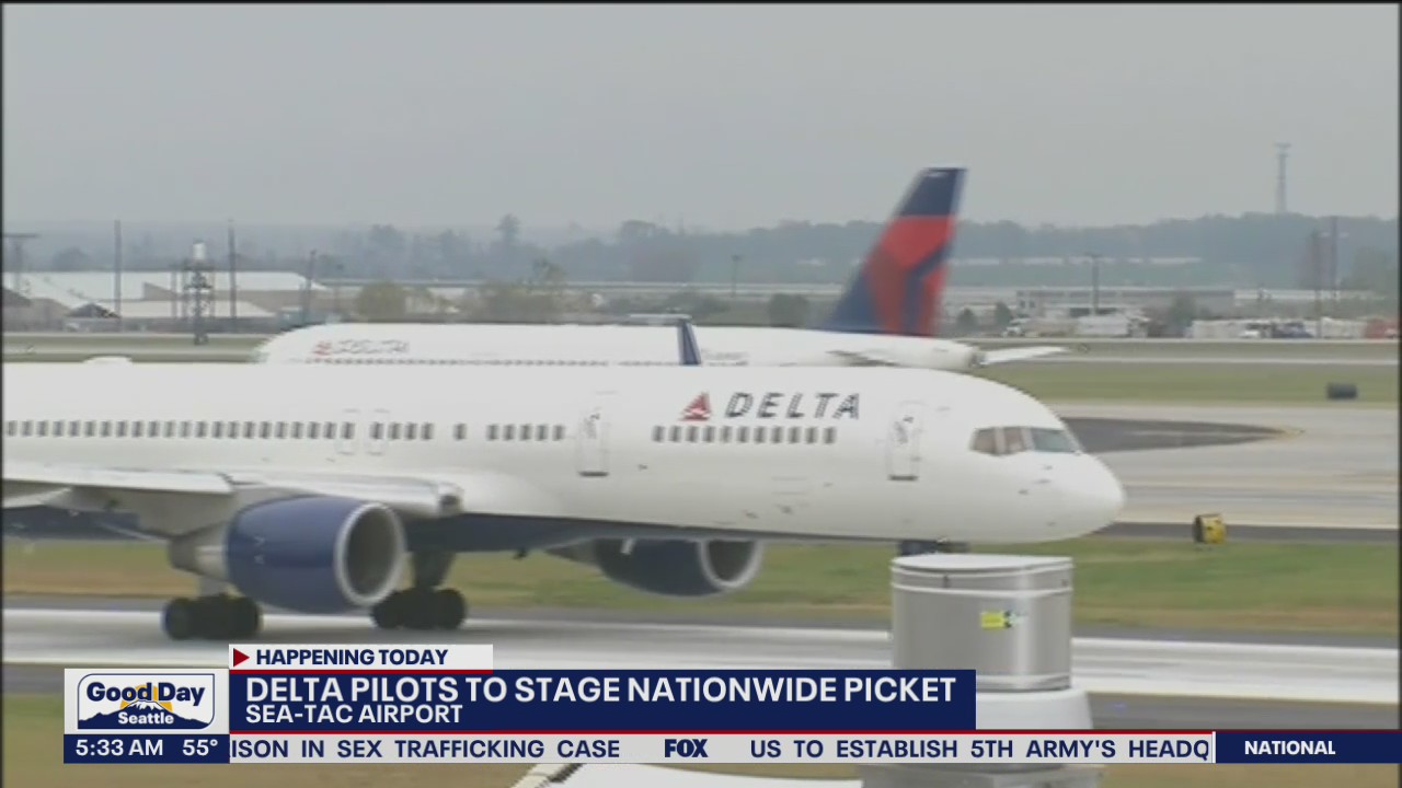 Delta Air Lines pilots to stage nationwide picket