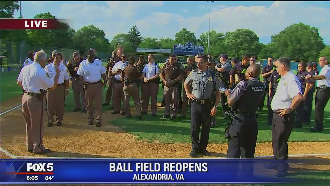 Ceremony held to reopen Eugene Simpson Stadium Park in Alexandria