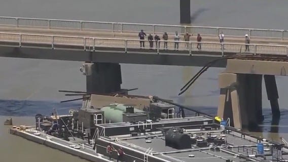 Barge crashes into Texas bridge
