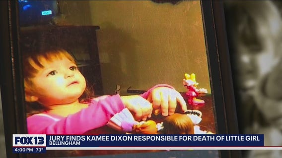 Bellingham toddler death: Jury finds Kamee Dixon guilty of homicide by abuse; deadlocks on murder charge