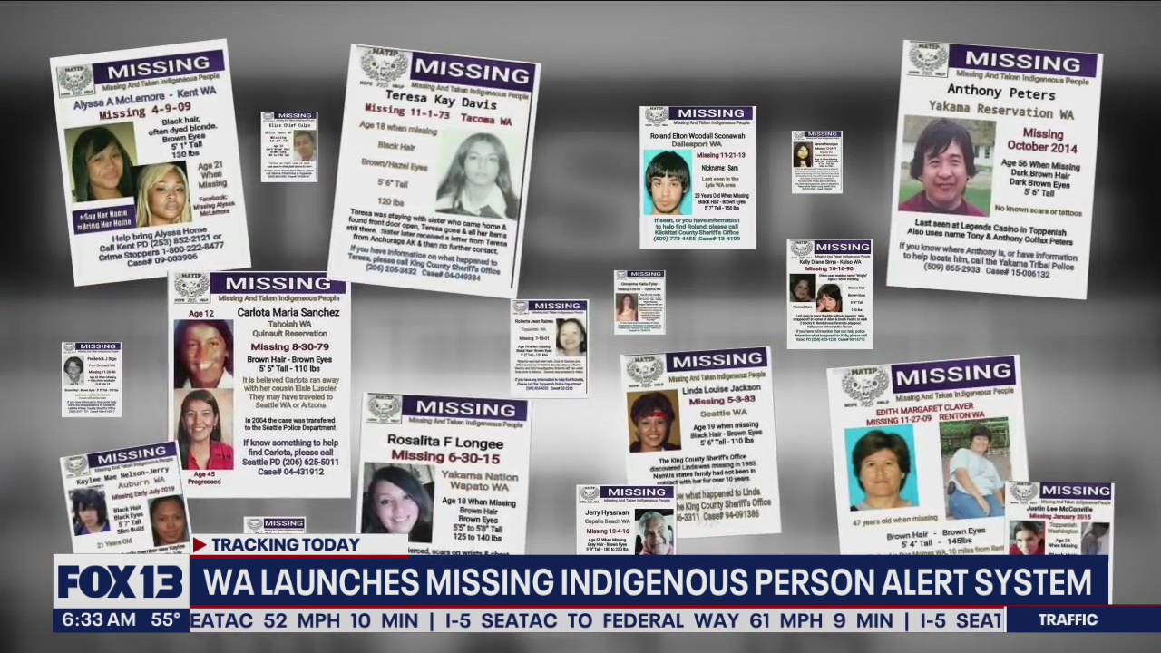 Washington launches missing indigenous person alert system Friday