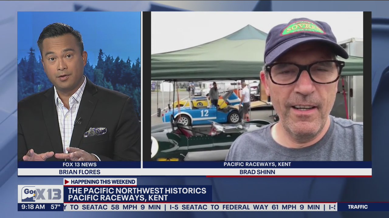 'The Pacific Northwest Historics' is happening at Pacific Raceways in Kent this weekend