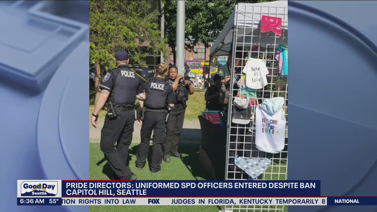 Pride Directors: Uniformed SPD officers entered pride event despite a ban