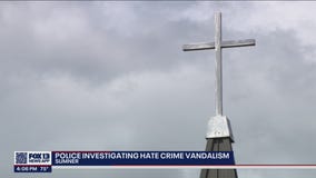 Sumner police investigating church hate crime vandalism