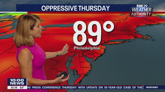 Weather Authority: 10 p.m. Wednesday update