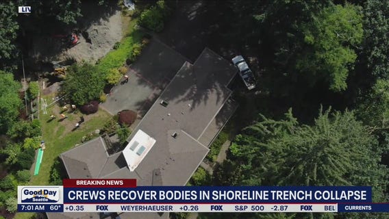 Crews recover bodies in Shoreline trench collapse