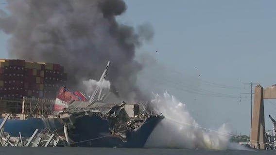 Ship crashed into Baltimore bridge returned to dock