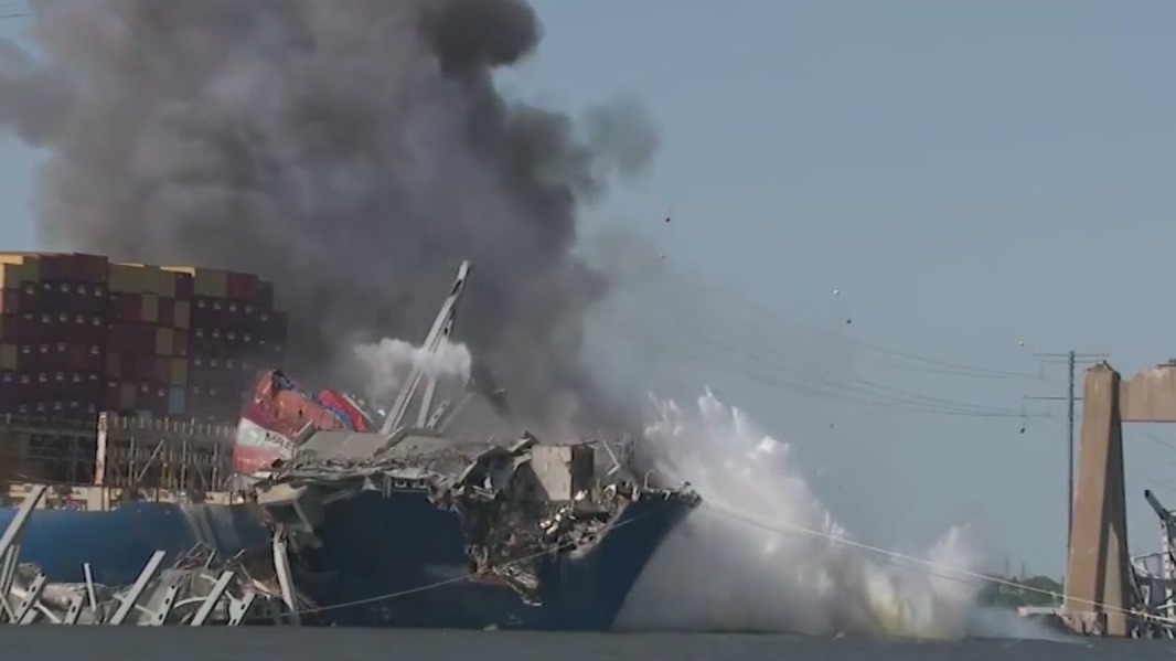 Ship crashed into Baltimore bridge returned to dock