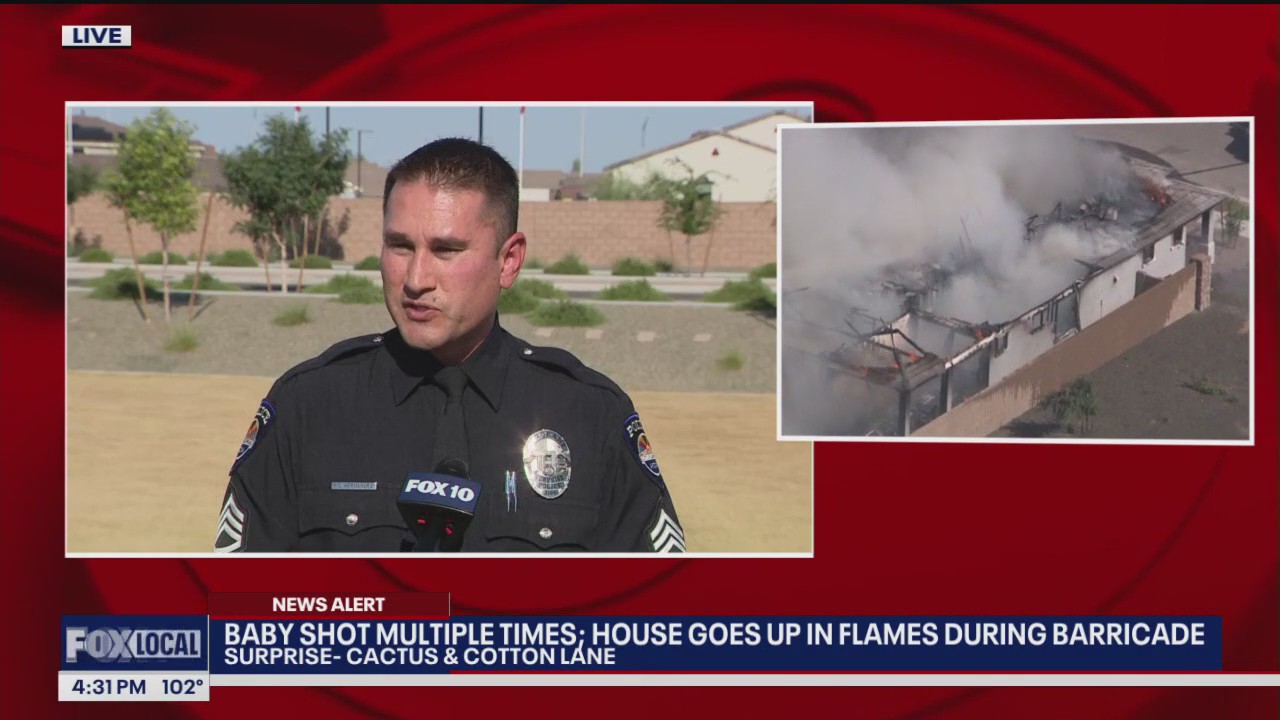 Surprise Police provide update on barricaded suspect