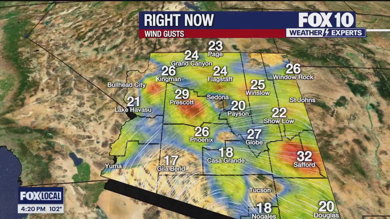 6 p.m. Weather Forecast - 5/17/24