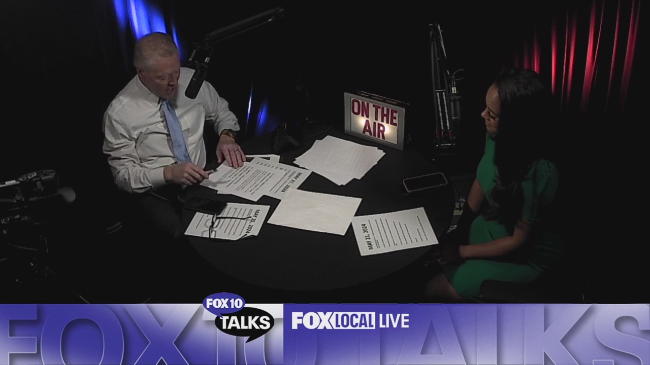 What happened on turbulent flight l FOX 10 Talks