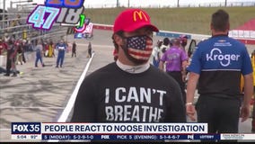 People who react to noose investigation