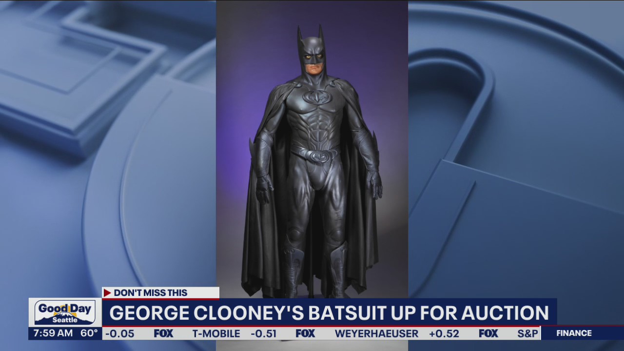 George Clooney's Batman suit is up for auction