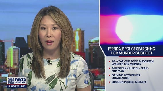 Ferndale police searching for murder suspect