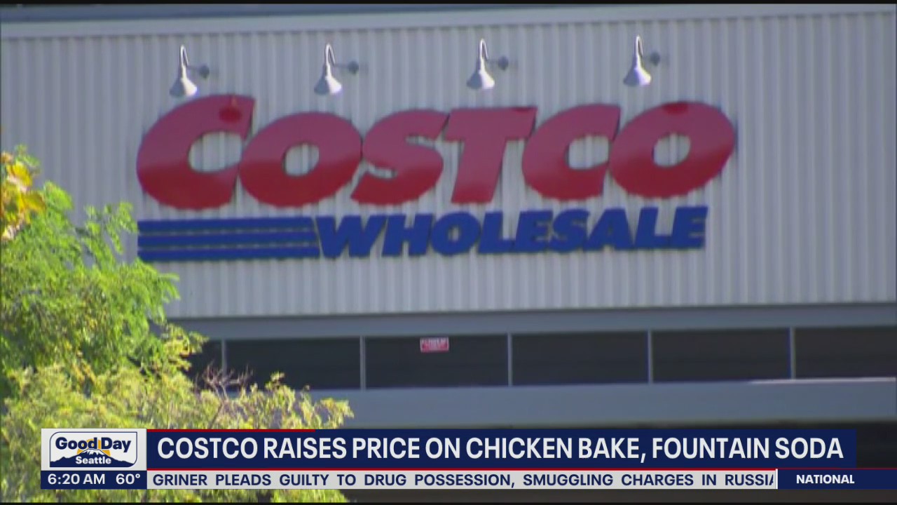 Inflation hits the Costco food court: Prices go up for chicken bake and soda