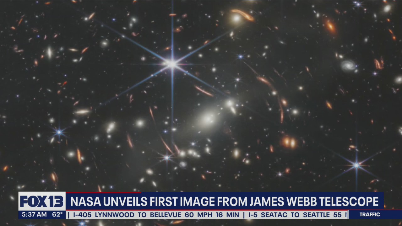 NASA unveils first image from James Webb Telescope