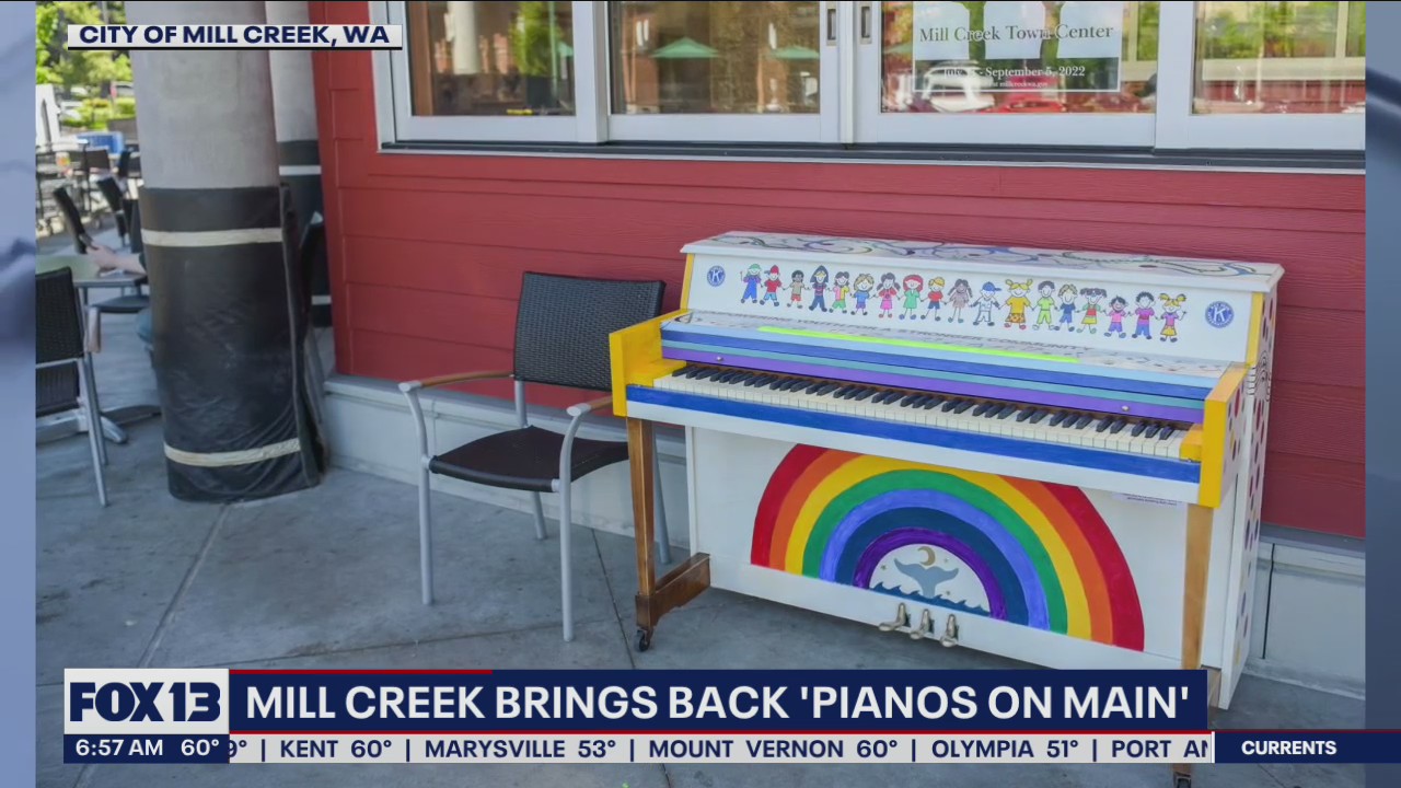 Mill Creek brings back 'Pianos on Main'