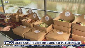 Paradise Tiki Tours cruises along the Christina River