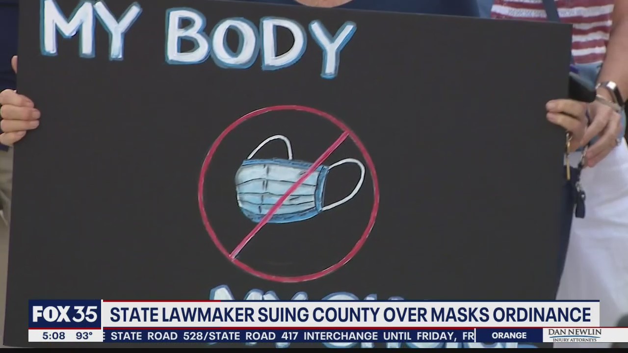 Lawmaker suing county over mask mandate
