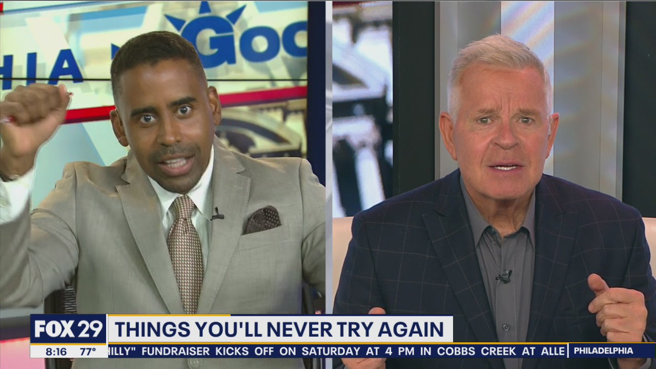 Things you'll never try again