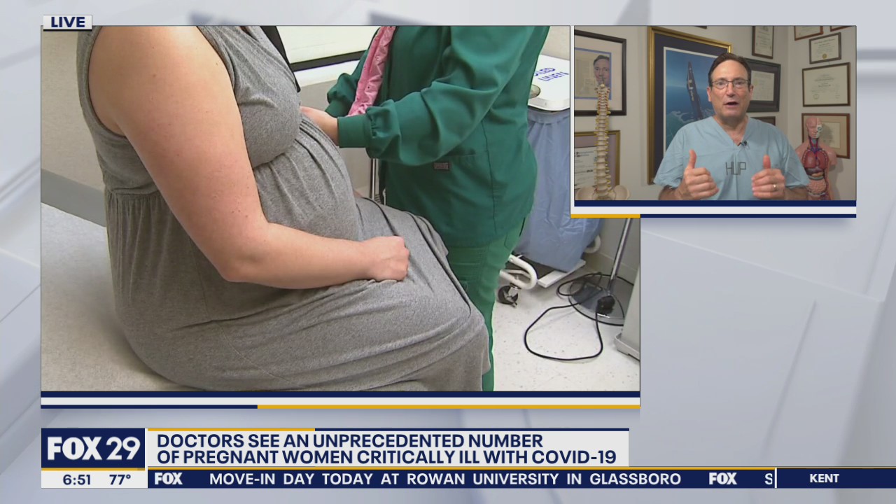Doctors see increase in number of pregnant women critically ill with COVID-19