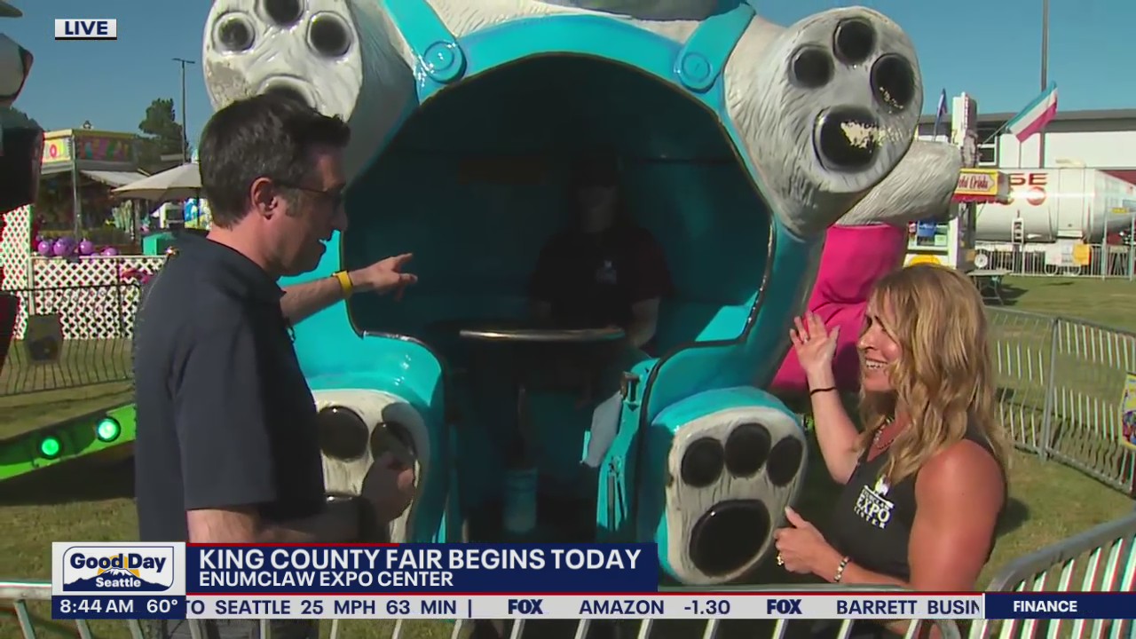 Good Day Seattle previews the rides at the King County Fair