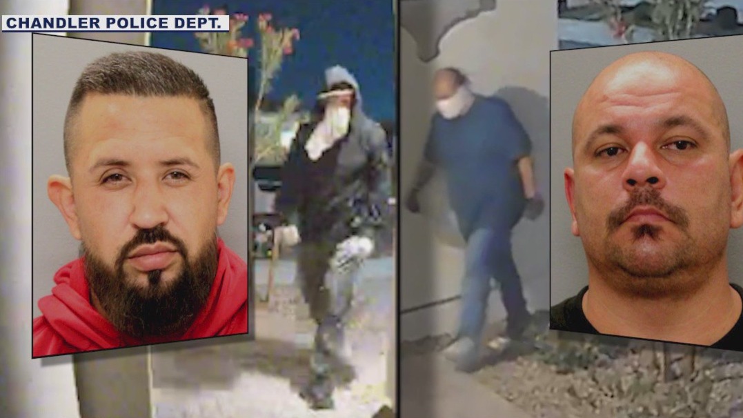 Chandler burglary suspects caught on camera