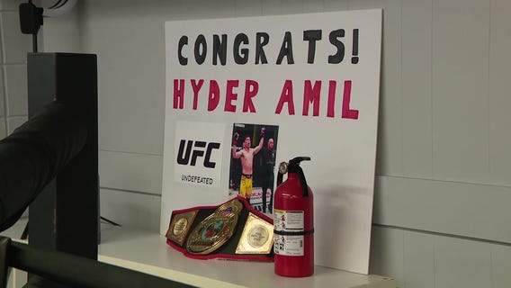 San Rafael's own Hyder Amil remains undefeated in the UFC