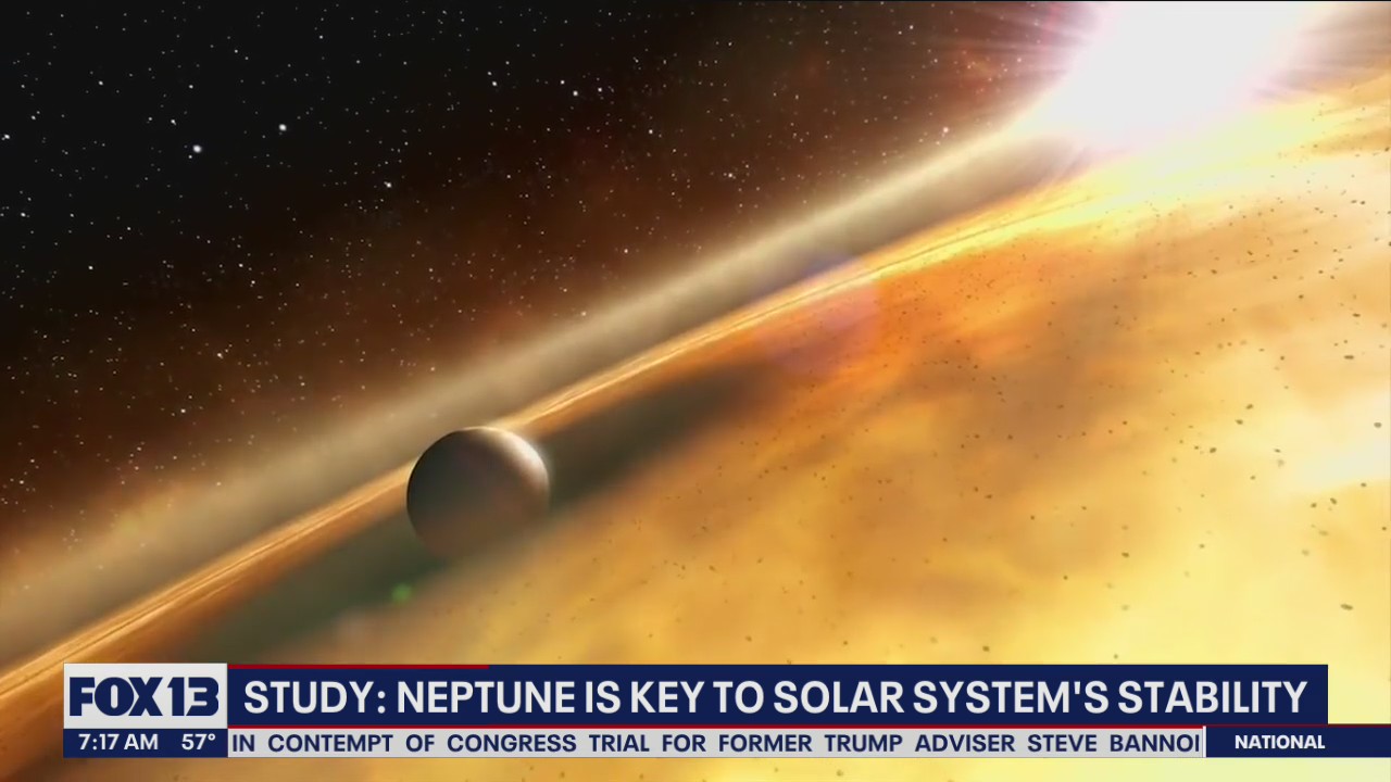The fate of our solar system relies on the positioning of Neptune, a study suggests