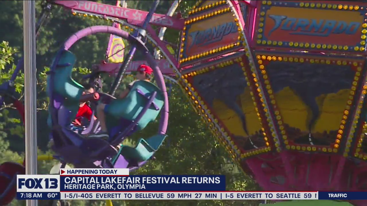 Capital Lakefair Festival returns to Heritage Park, Olympia