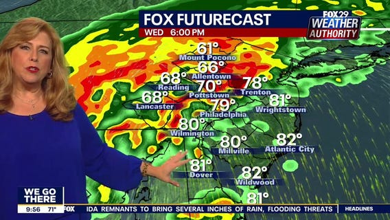 Weather Authority: Wednesday, 9 a.m. update